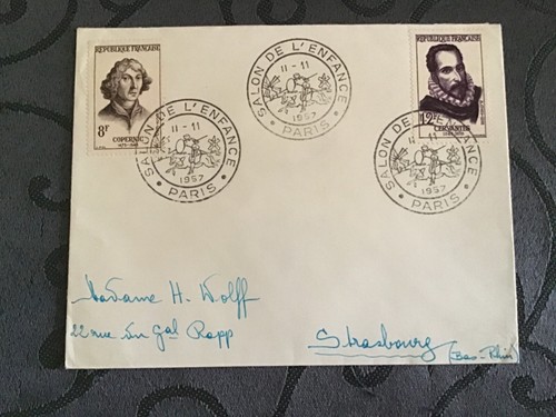 Lettre salon enfance à - lettre, de