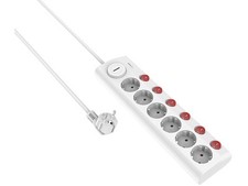 Multiprise 6 prises avec