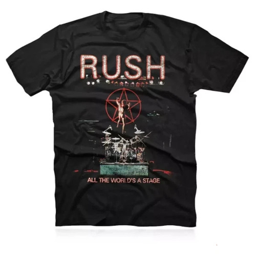 Rush all the worlds stage - worlds, a