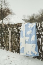 Couverture polaire pour lit et