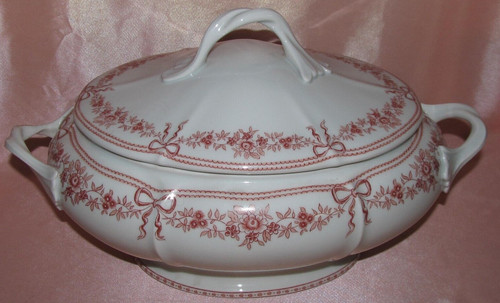 Soupière ovale porcelaine