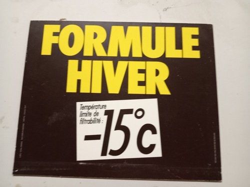 Plaque plexiglas formule - d,