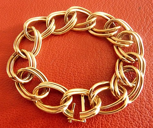 Bijou ancien bracelet - bracelet, plaqué