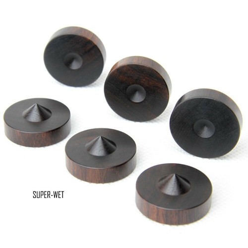 Pied enceinte en bois - x,