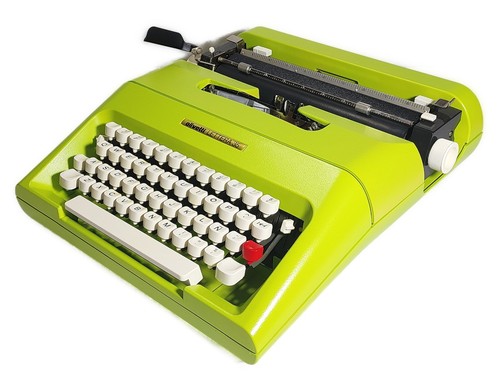 Machine écrire olivetti - machine, à