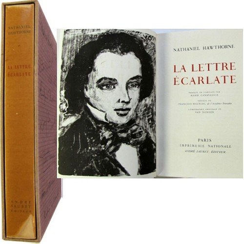 Lettre écarlate 1955 - lettre,