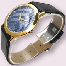 Yves Michel 34mm 1990s Quartz Swiss Made HR LEBROCANTHEURE MONTRE VINTAGE WATCH