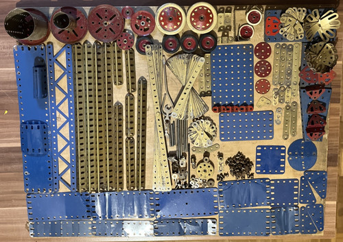 Meccano bleu d occasion - bleu, et