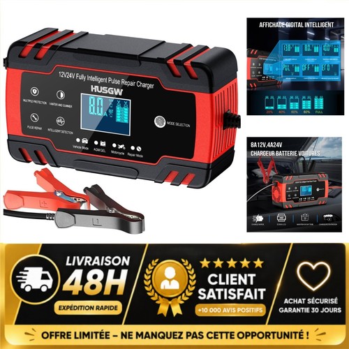 Chargeur batterie 12v - chargeur, 12v/24v