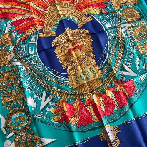 Foulard soie hermes carré - foulard,