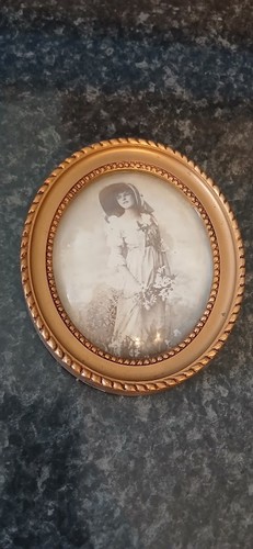 Cadre photos ancien verre - photos,