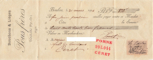 Vieux papier fiscaux sur - fiscaux,