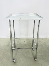 Table Roulante Arzttisch Chariot de Rouleau Antique Dentiste Dentaire Maintenu