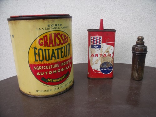 Lot burette graisseur bidon - lot, graisseur,