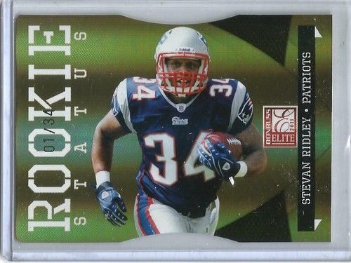 Stevan ridley 2011 - 2011, donruss