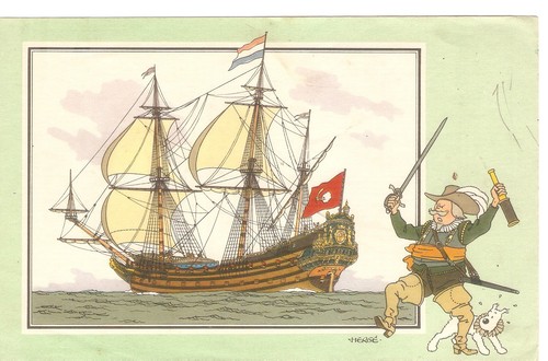 Herge grande carte - herge,