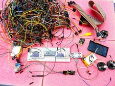 Lot plaque essai + connectique