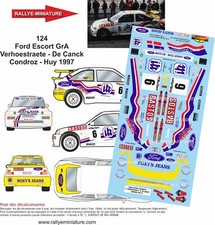 DECALS 1/18 REF 0124 ESCORT
