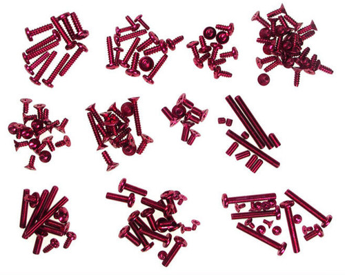 Jeu vis alu rouge 16 - jeu, mini