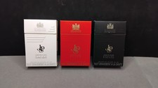 Lot de 3 paquets de cigarettes vides JPS  (Anciens - vintage)