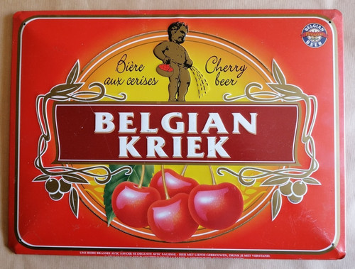 Plaque bistrot belgian - de,