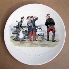 Assiette Murale Militaire
