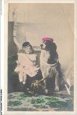 ANBP1-0088-CHILD - Dog - Girl - Piano - Champagne