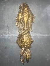 Grande plaque murale en bronze