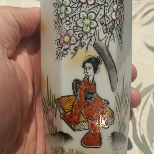 Vase kutani porcelaine - vase,