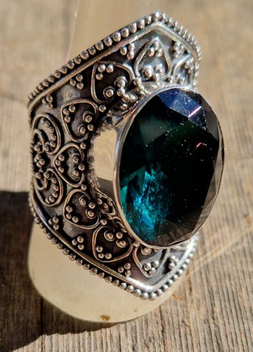 Bague tourmaline paraiba - tourmaline,