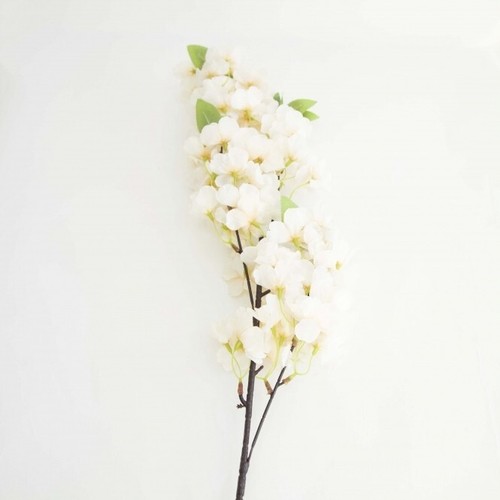 Cerise fleur artificiel 98cm - cerise,
