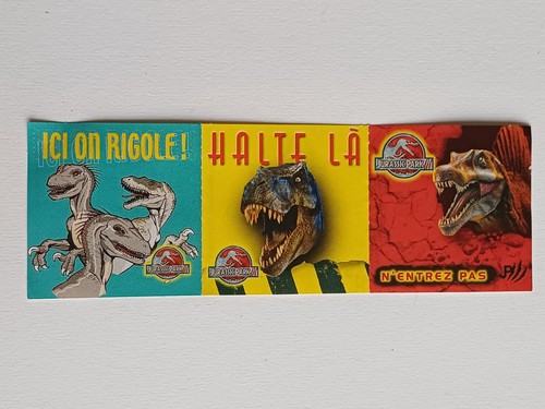 Sticker 2001 jurassic park - 2001,