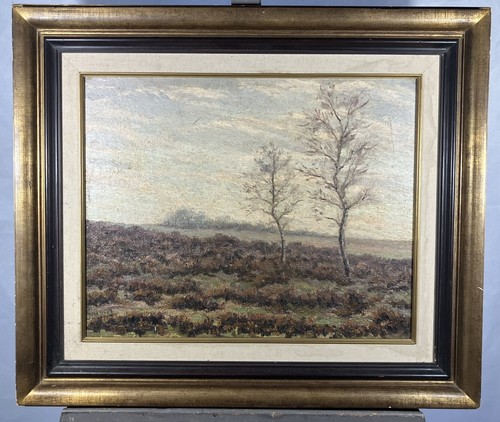 Ancienne huile sur panneau