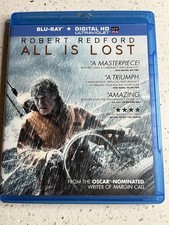 Robert Redford - ALL IS LOST - RARE OOP Blu-ray, like new cond. mint/clean disc