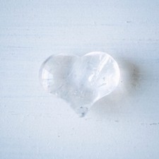 Coeur CRISTAL DE ROCHE 20X25mm