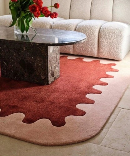 Tapis touffeté main - touffeté,