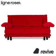 Ligne Roset Multy Tissu Canapé Trois Places Rouge Neubezug