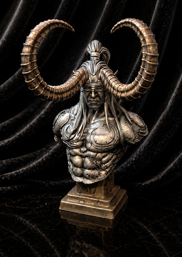 Buste résine illidan - buste,