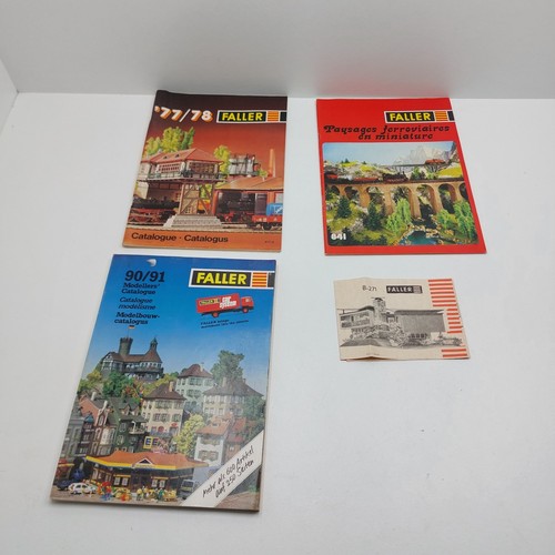 Faller lot ancien catalogue - ho,