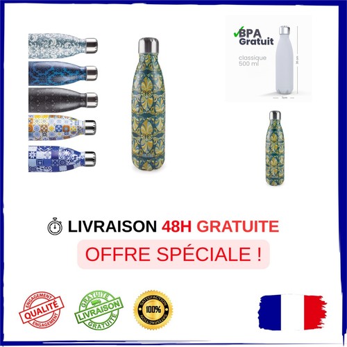 Bouteille isotherme inox - , 18/10