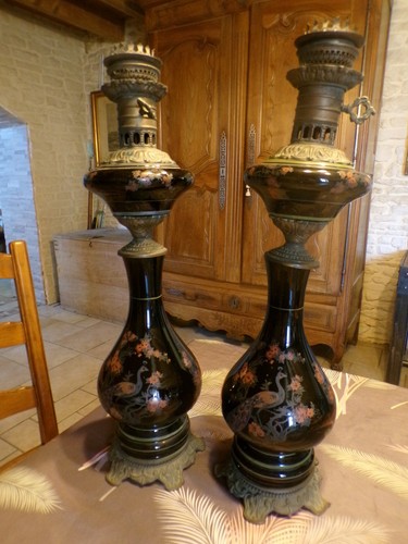 Lampe pétrole napoléon - a,