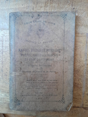 Livre ancien manuel - livre,