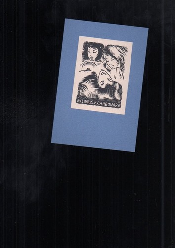 Vieux papier libris nu - vieux,