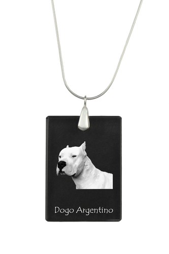 Dogue argentin pendentif en - -,