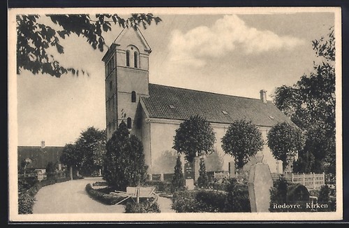 Carte postale rødovre kirken - carte,