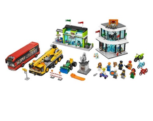 Lego city 60026 town - town, square