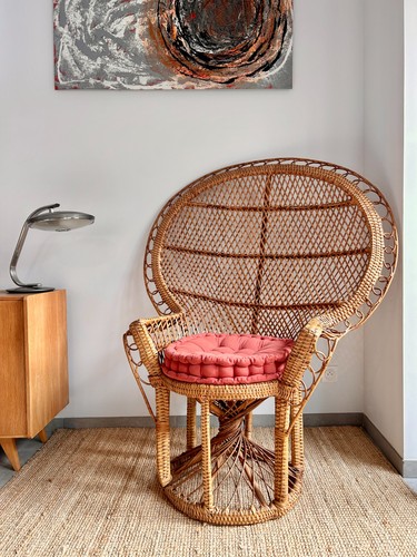 Fauteuil emmanuelle rotin - emmanuelle, en