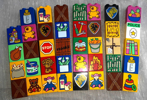 Briques lego avec motifs - 39,