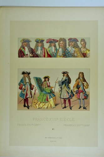 Rcf351 costumes france xvii - costumes,