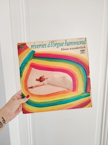 Disque vinyle rêveries - disque, à
